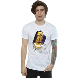 Star Wars - T-shirt THE LAST JEDI - Homme (Blanc)
