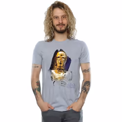 Star Wars - T-shirt THE LAST JEDI - Homme (Gris chiné)