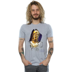 Star Wars - T-shirt THE LAST JEDI - Homme (Gris chiné)
