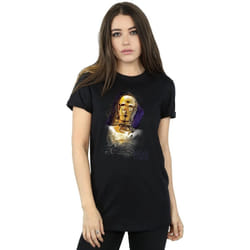 Star Wars - T-shirt THE LAST JEDI - Femme (Noir)