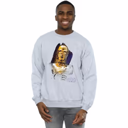 Star Wars - Sweat THE LAST JEDI - Homme (Gris chiné)
