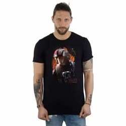 Star Wars - T-shirt THE LAST JEDI - Homme (Noir)