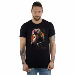Star Wars - T-shirt THE LAST JEDI - Homme (Noir)