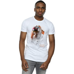 Star Wars - T-shirt THE LAST JEDI - Homme (Blanc)