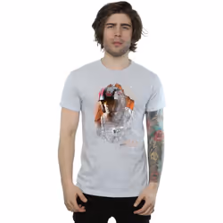 Star Wars - T-shirt THE LAST JEDI - Homme (Gris chiné)