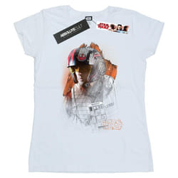 Star Wars - T-shirt THE LAST JEDI - Femme (Blanc)