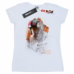 Star Wars - T-shirt THE LAST JEDI - Femme (Blanc)