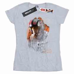 Star Wars - T-shirt THE LAST JEDI - Femme (Gris chiné)