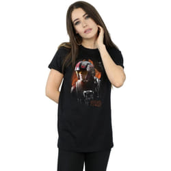 Star Wars - T-shirt THE LAST JEDI - Femme (Noir)