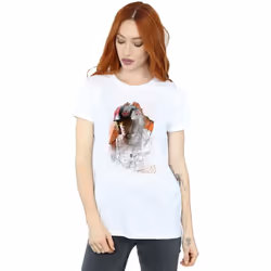 Star Wars - T-shirt THE LAST JEDI - Femme (Blanc)
