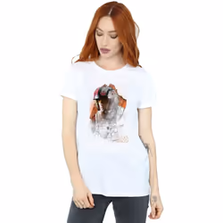 Star Wars - T-shirt THE LAST JEDI - Femme (Blanc)