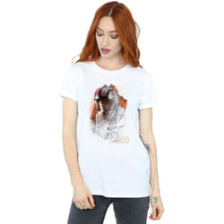 Star Wars - T-shirt THE LAST JEDI - Femme (Blanc)