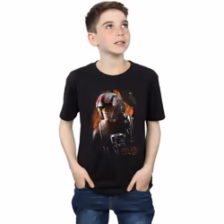Star Wars - T-shirt THE LAST JEDI - Garçon (Noir)