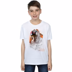 Star Wars - T-shirt THE LAST JEDI - Garçon (Blanc)