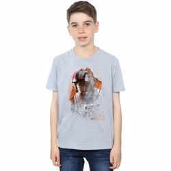 Star Wars - T-shirt THE LAST JEDI - Garçon (Gris chiné)