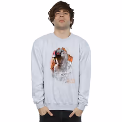 Star Wars - Sweat THE LAST JEDI - Homme (Gris chiné)