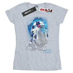 Star Wars - T-shirt THE LAST JEDI - Femme (Gris chiné)