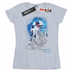 Star Wars - T-shirt THE LAST JEDI - Femme (Gris chiné)
