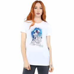 Star Wars - T-shirt THE LAST JEDI - Femme (Blanc)