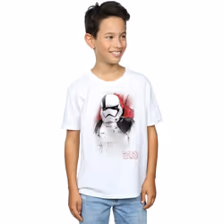 Star Wars - T-shirt THE LAST JEDI - Garçon (Blanc)