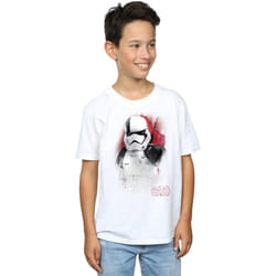 Star Wars - T-shirt THE LAST JEDI - Garçon (Blanc)