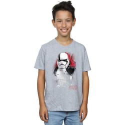 Star Wars - T-shirt THE LAST JEDI - Garçon (Gris chiné)