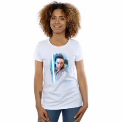 Star Wars: The Last Jedi - T-shirt - Femme (Blanc)