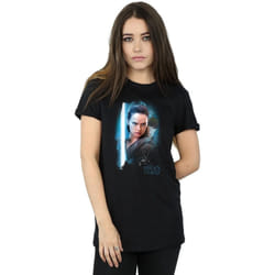 Star Wars - T-shirt THE LAST JEDI - Femme (Noir)