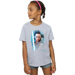 Star Wars: The Last Jedi - T-shirt - Fille (Gris chiné)