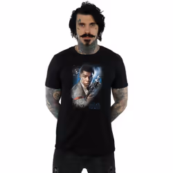 Star Wars - T-shirt THE LAST JEDI - Homme (Noir)