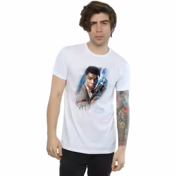 Star Wars - T-shirt THE LAST JEDI - Homme (Blanc)