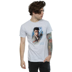 Star Wars - T-shirt THE LAST JEDI - Homme (Gris chiné)