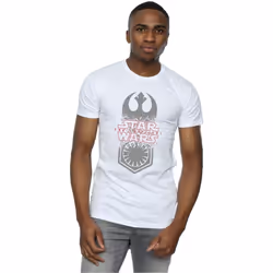 Star Wars - T-shirt THE LAST JEDI - Homme (Blanc)