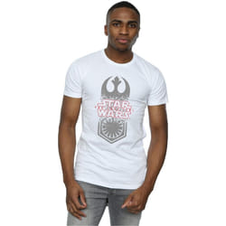 Star Wars - T-shirt THE LAST JEDI - Homme (Blanc)