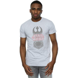 Star Wars - T-shirt THE LAST JEDI - Homme (Gris chiné)