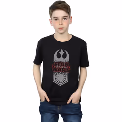 Star Wars - T-shirt THE LAST JEDI - Garçon (Noir)