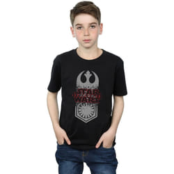 Star Wars - T-shirt THE LAST JEDI - Garçon (Noir)