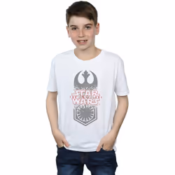 Star Wars - T-shirt THE LAST JEDI - Garçon (Blanc)