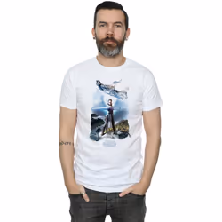 Star Wars - T-shirt THE LAST JEDI - Homme (Blanc)