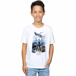 Star Wars - T-shirt THE LAST JEDI - Garçon (Blanc)