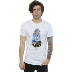 Star Wars - T-shirt THE LAST JEDI - Homme (Blanc)