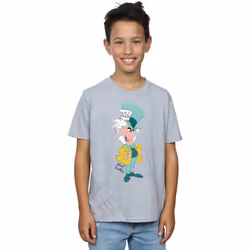 Disney - T-shirt ALICE IN WONDERLAND - Garçon (Gris chiné)