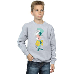 Disney - Sweat ALICE IN WONDERLAND CLASSIC MAD HATTER - Garçon (Gris chiné)