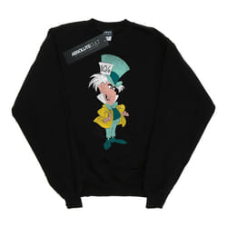 Disney - Sweat ALICE IN WONDERLAND CLASSIC MAD HATTER - Fille (Noir)