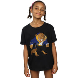 Disney - T-shirt BEAUTY AND THE BEAST - Fille (Noir)