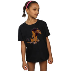 Disney - T-shirt THE LION KING - Fille (Noir)
