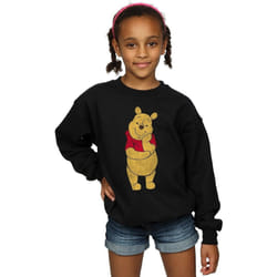 Winnie the Pooh - Sweat CLASSIC - Fille (Noir)