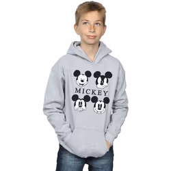 Disney - Sweat à capuche - Garçon (Gris chiné)