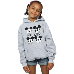 Disney - Sweat à capuche - Fille (Gris chiné)