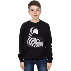 Disney - Sweat ALICE IN WONDERLAND MONO CHESHIRE CAT - Garçon (Noir)